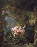 Jean Honore Fragonard the swing oil on canvas